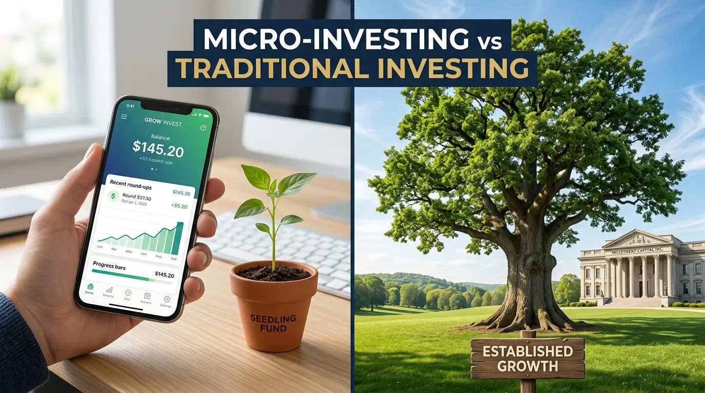 Micro-Investing vs Traditional Investing: Key Differences